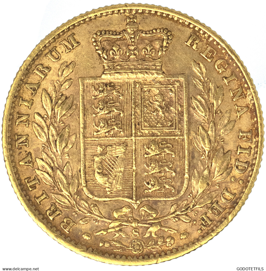 Royaume-Uni- Souverain Victoria 1878 Londres - 1 Sovereign