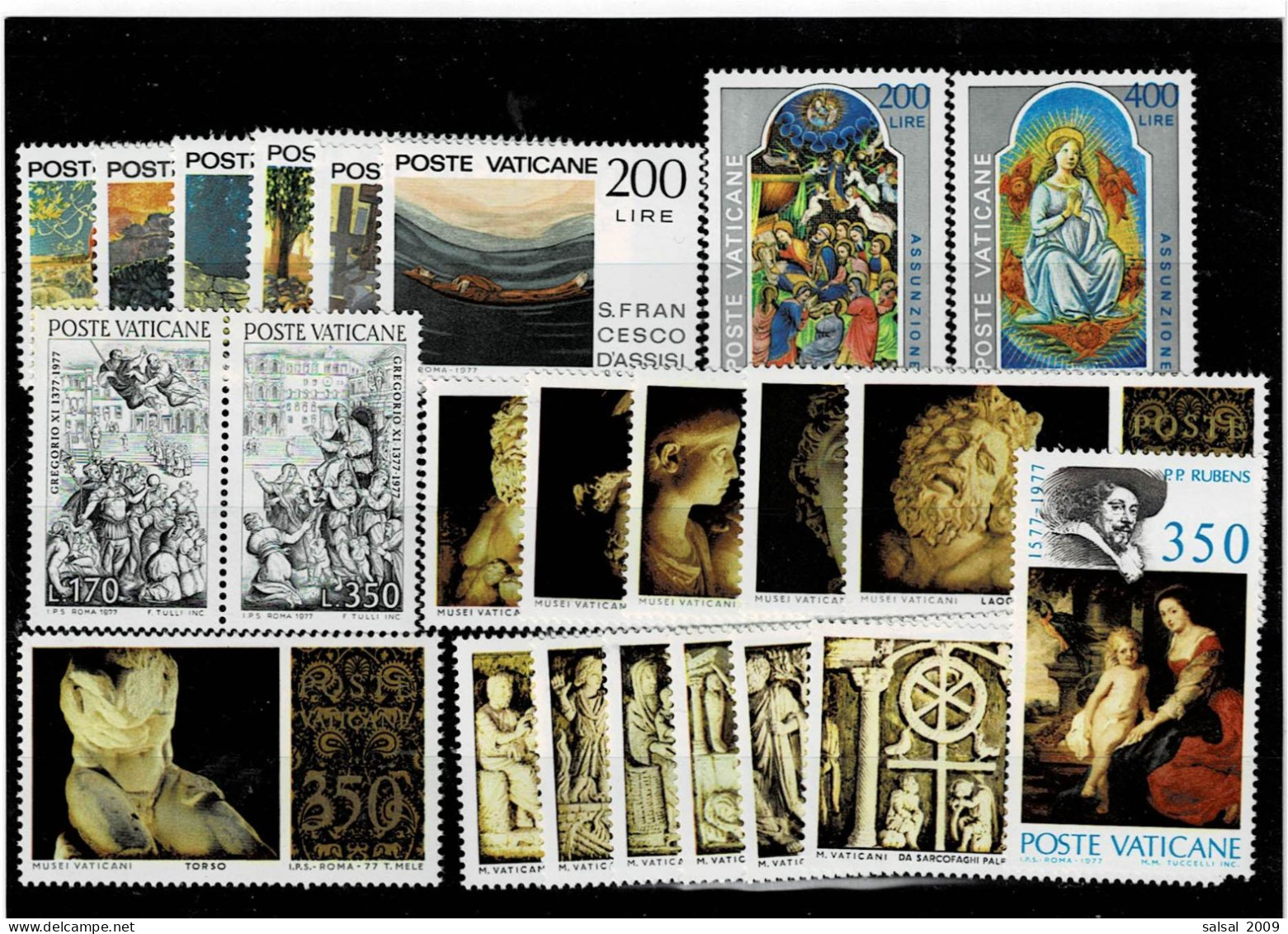 VATICANO ,annata Completa MNH ,qualita Ottima - Unused Stamps