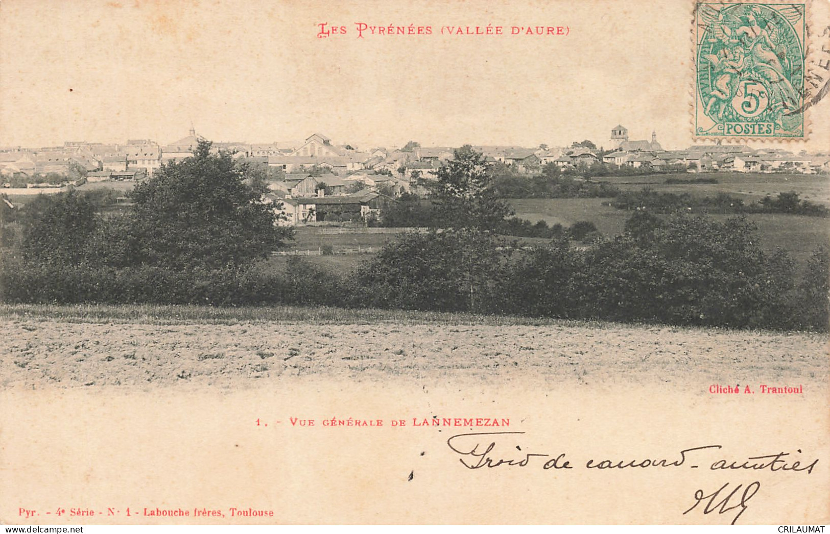 65-LANNEMEZAN-N°T5255-H/0265 - Lannemezan