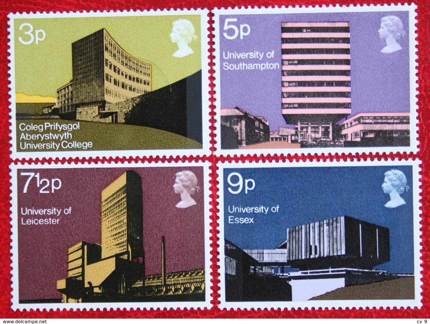 British Architecture (Mi 583-586) 1971 POSTFRIS MNH ** ENGLAND GRANDE-BRETAGNE GB GREAT BRITAIN - Neufs