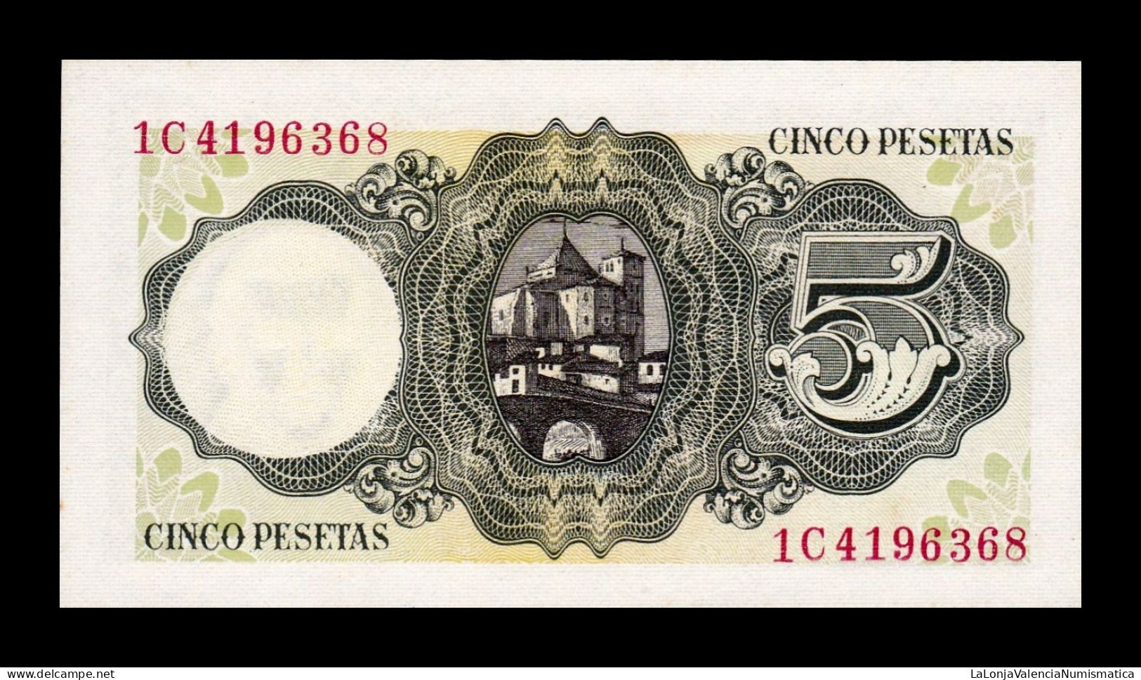 España Spain 5 Pesetas Jaime Balmes 1951 Pick 140 Sc Unc - 5 Pesetas