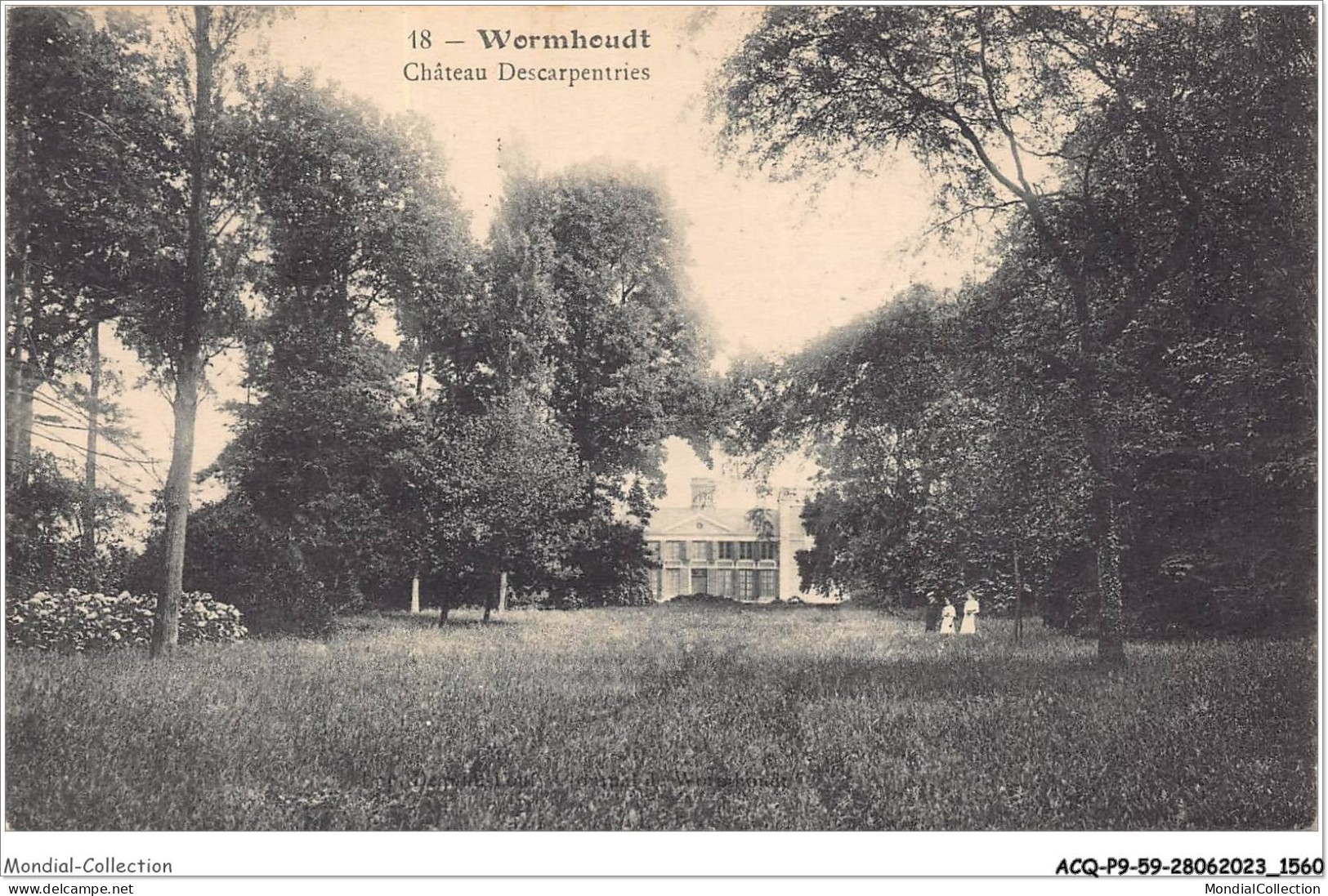 ACQP9-59-0787 - WORMHOUDT - Château Descarpentries - Wormhout