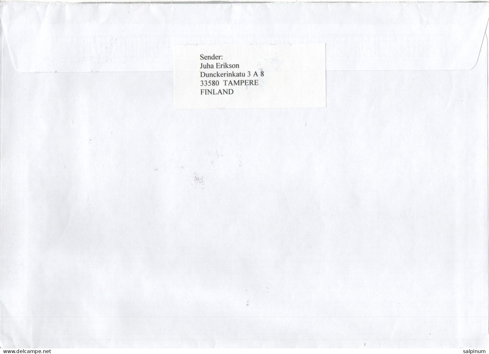 Philatelic Envelope With Stamps Sent From FINLAND To ITALY - Cartas & Documentos