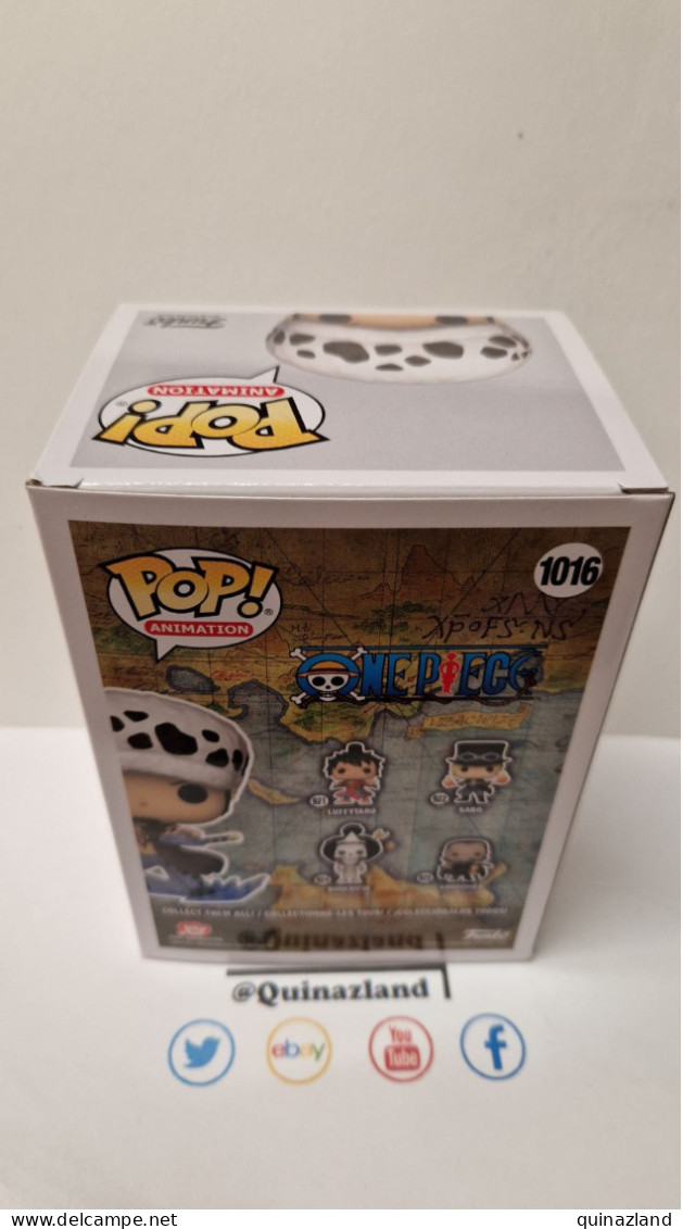 Funko Pop! ONE PIECE POP N° 1016 Trafalgar Law Special Edition (F9) - Otros & Sin Clasificación