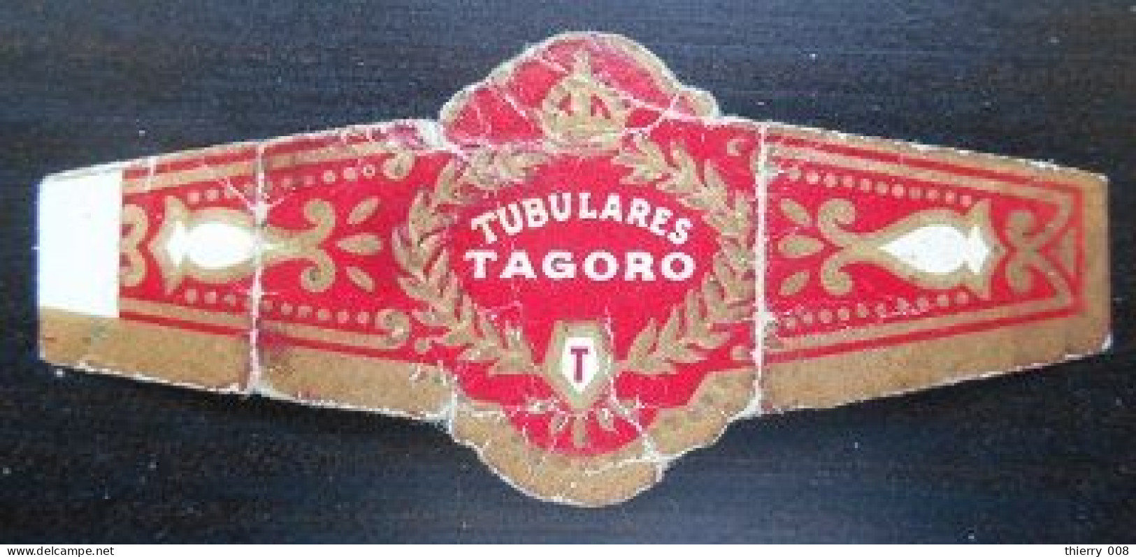 Q34 Bague Bagues Cigare Cigares  Tubulares Tagoro  1 Pièce - Bauchbinden (Zigarrenringe)