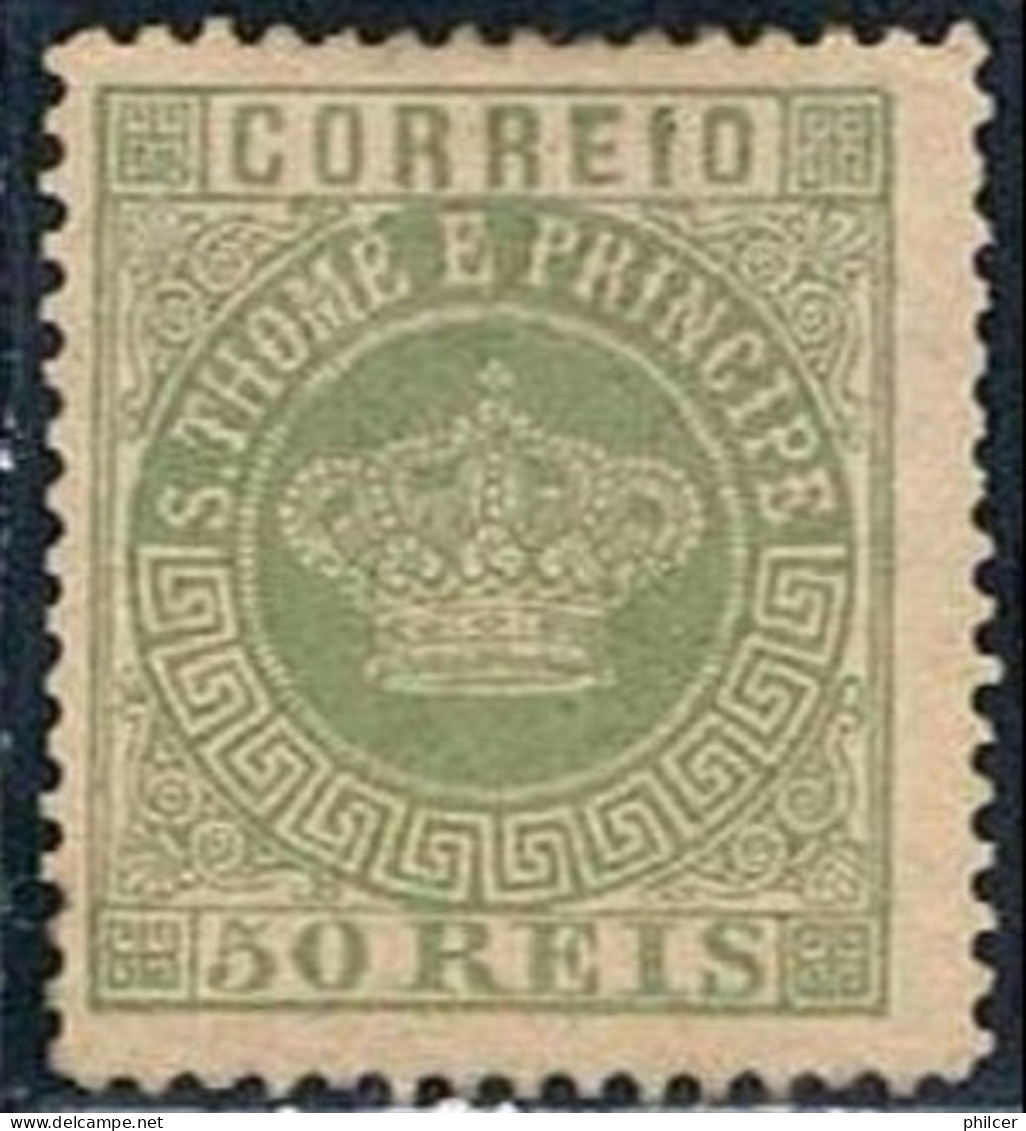 S. Tomé, 1870/7, Forgeries/Falso, MHNG - St. Thomas & Prince