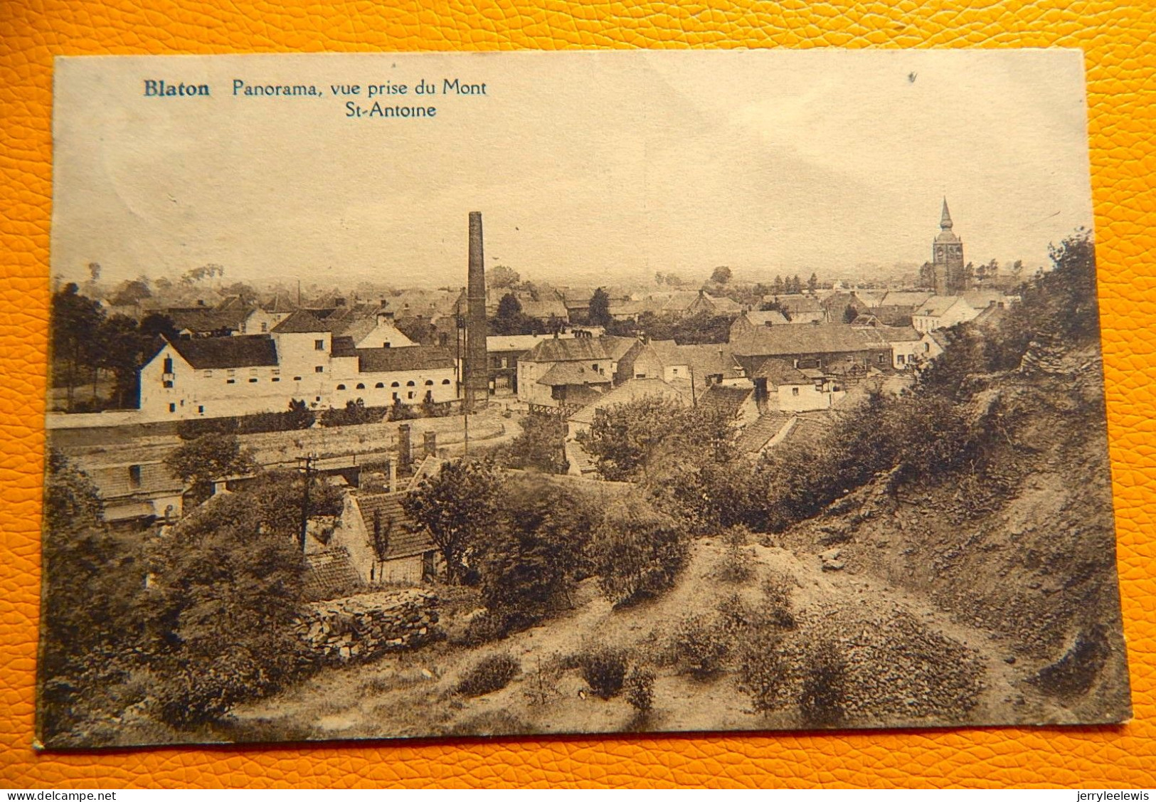 BLATON  -  Panorama, Vue Prise Du Mont St Antoine  -  1925 - Bernissart