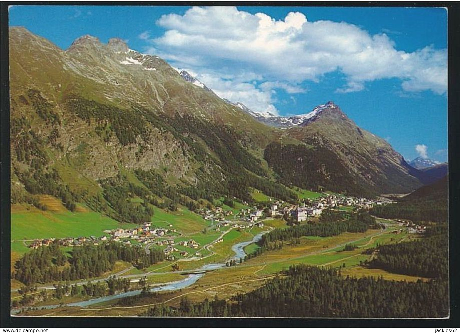 109703/ PONTRESINA Mit Piz Albris  - Pontresina