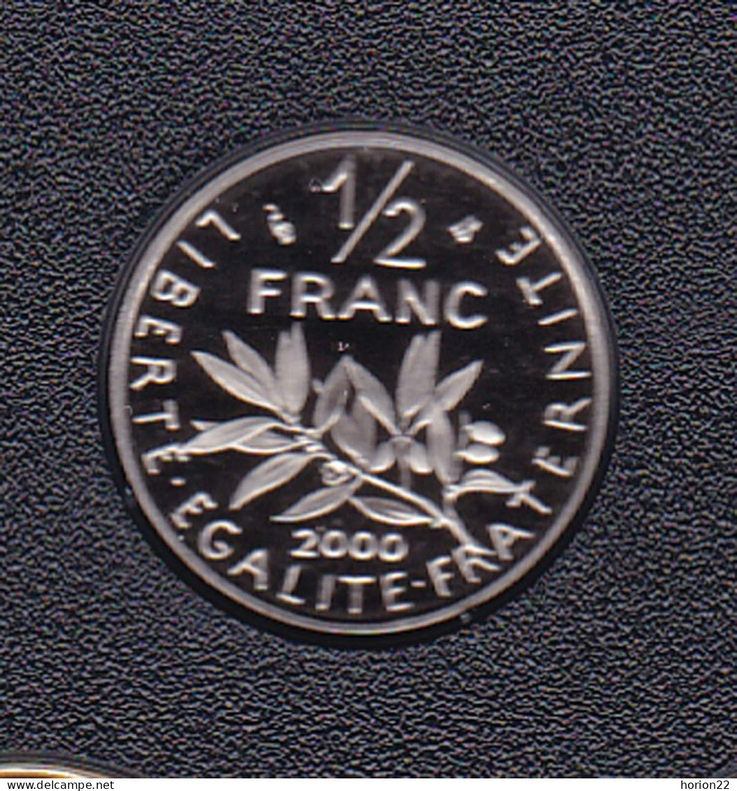 1/2 FRANC SEMEUSE 2000 ISSUE DU COFFRET BE - 1/2 Franc