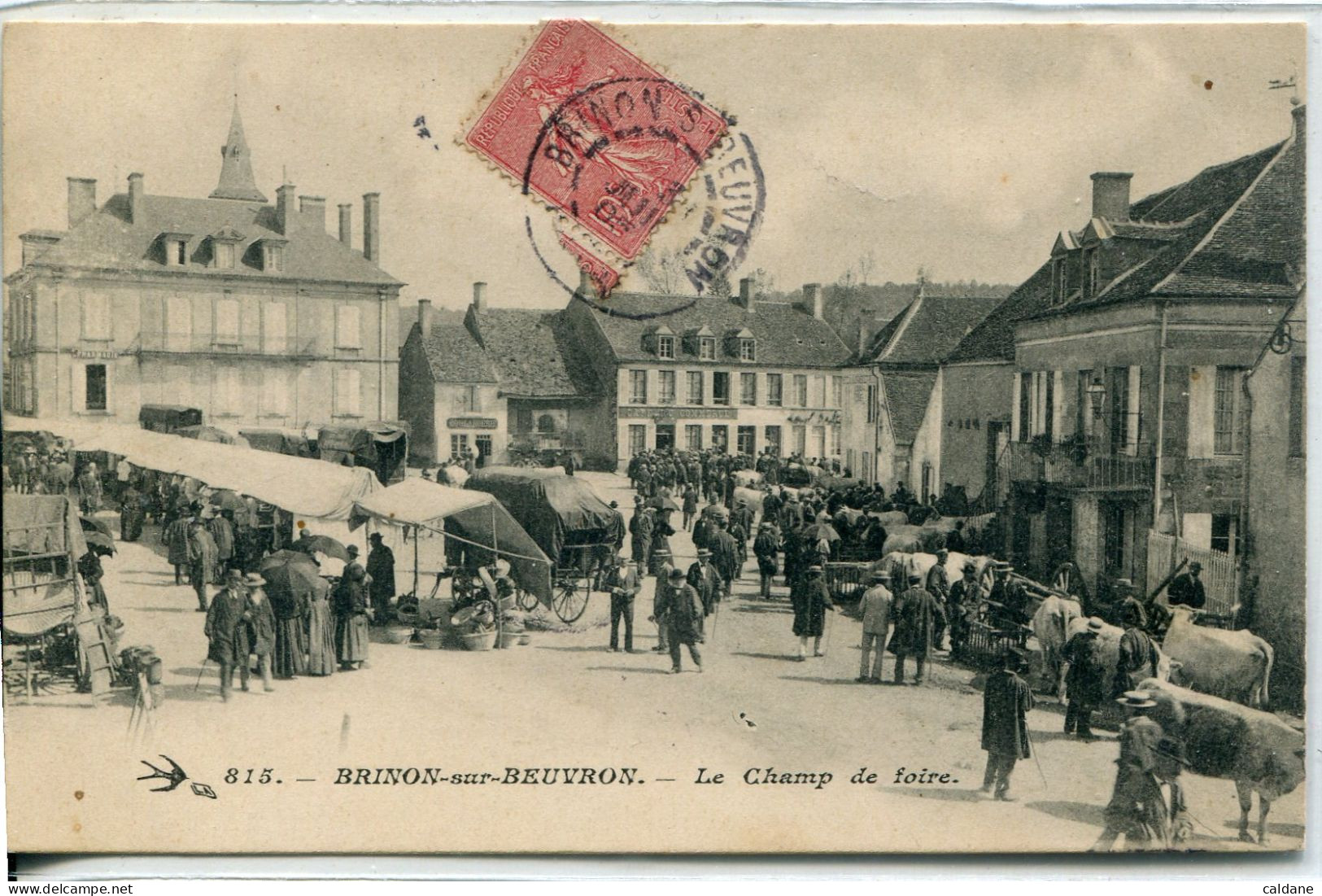 -58 - NIEVRE - BRINON-sur-BEUVRON - Le Champ De Foire - Brinon Sur Beuvron