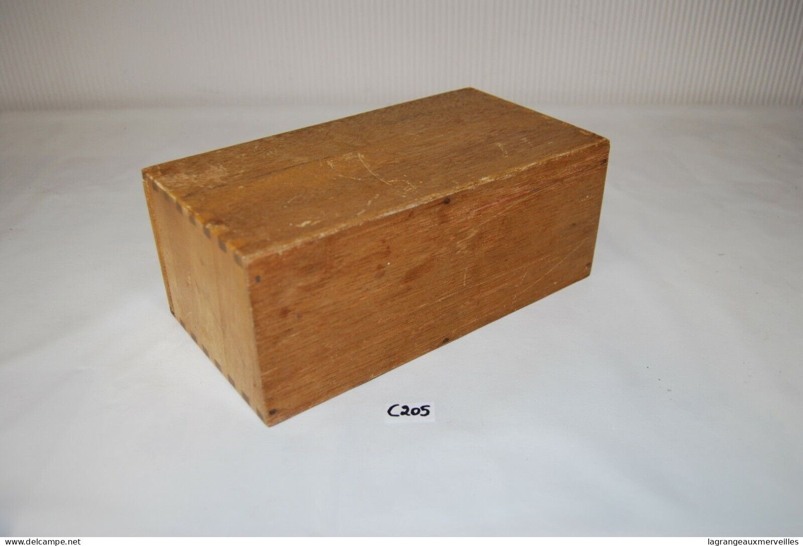 C205 Ancienne Boite En Bois - Administration France - Koffer