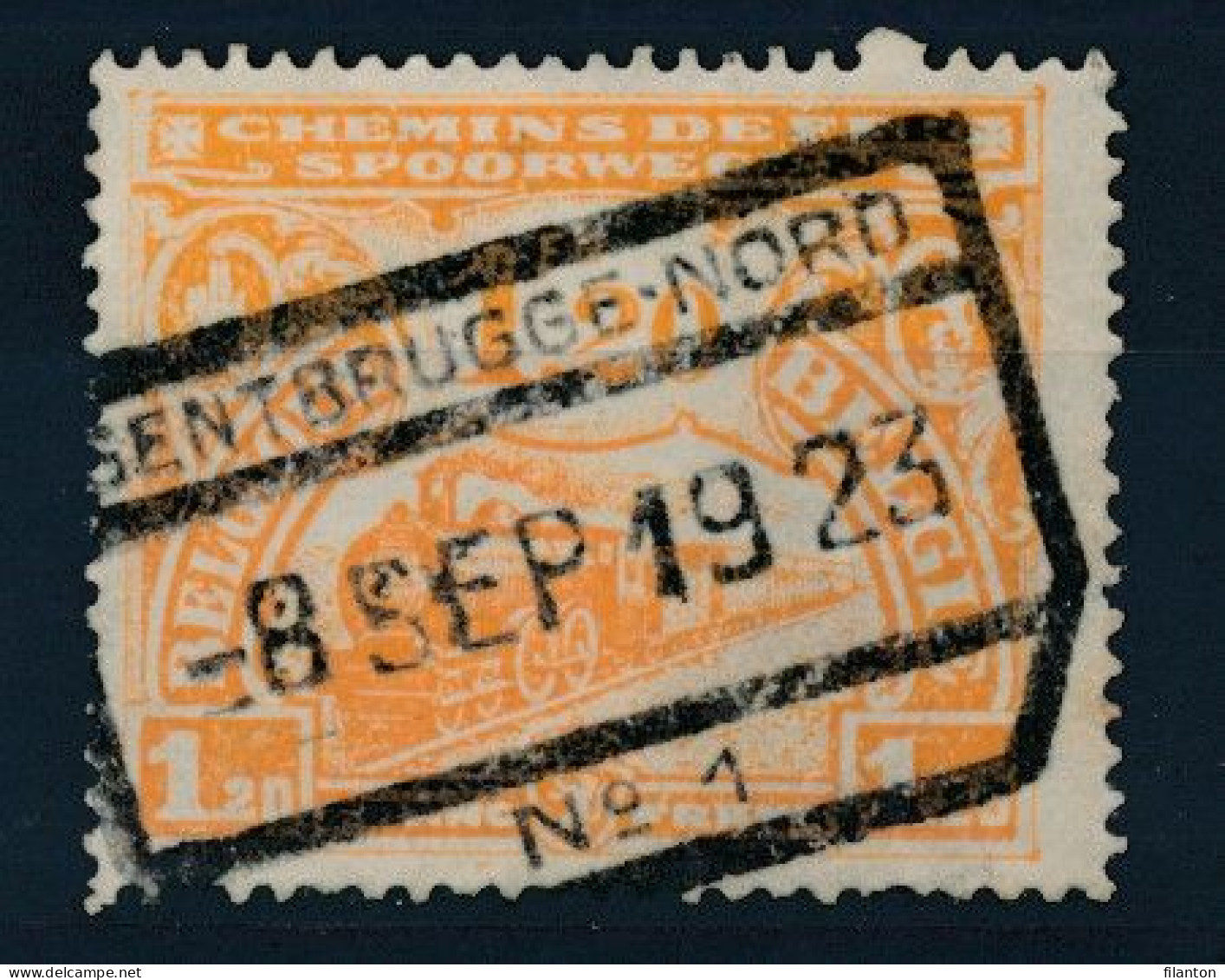 TR  117 -  "GENTBRUGGE-NORD Nr 1" - (ref. 37.503) - Oblitérés