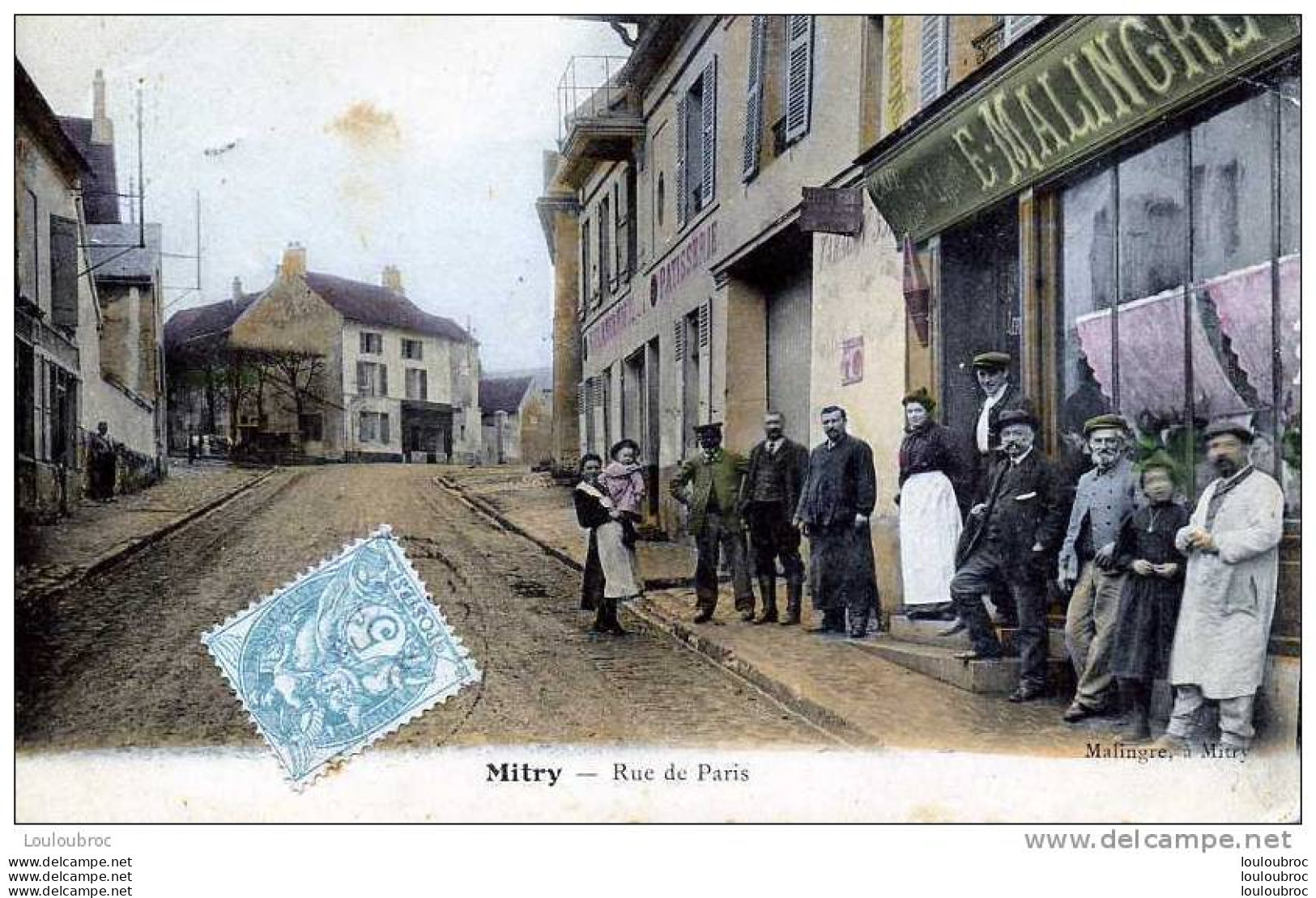 77 MITRY MORY RUE DE PARIS EDIT MALINGRE - Mitry Mory