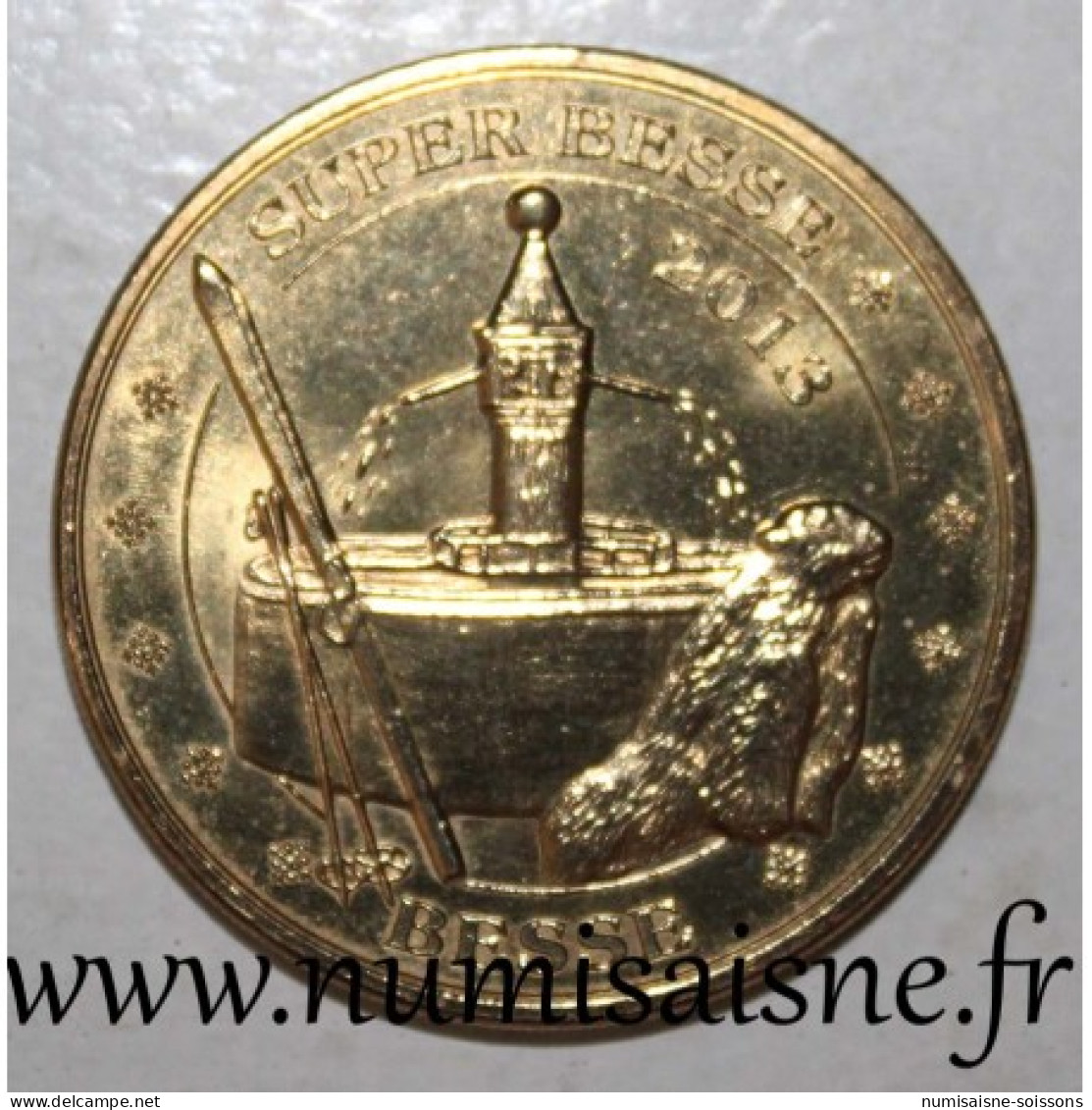 FRANCE - 63 - SUPER BESSE - BESSE - Marmotte - Monnaie De Paris - 2013 - 2013