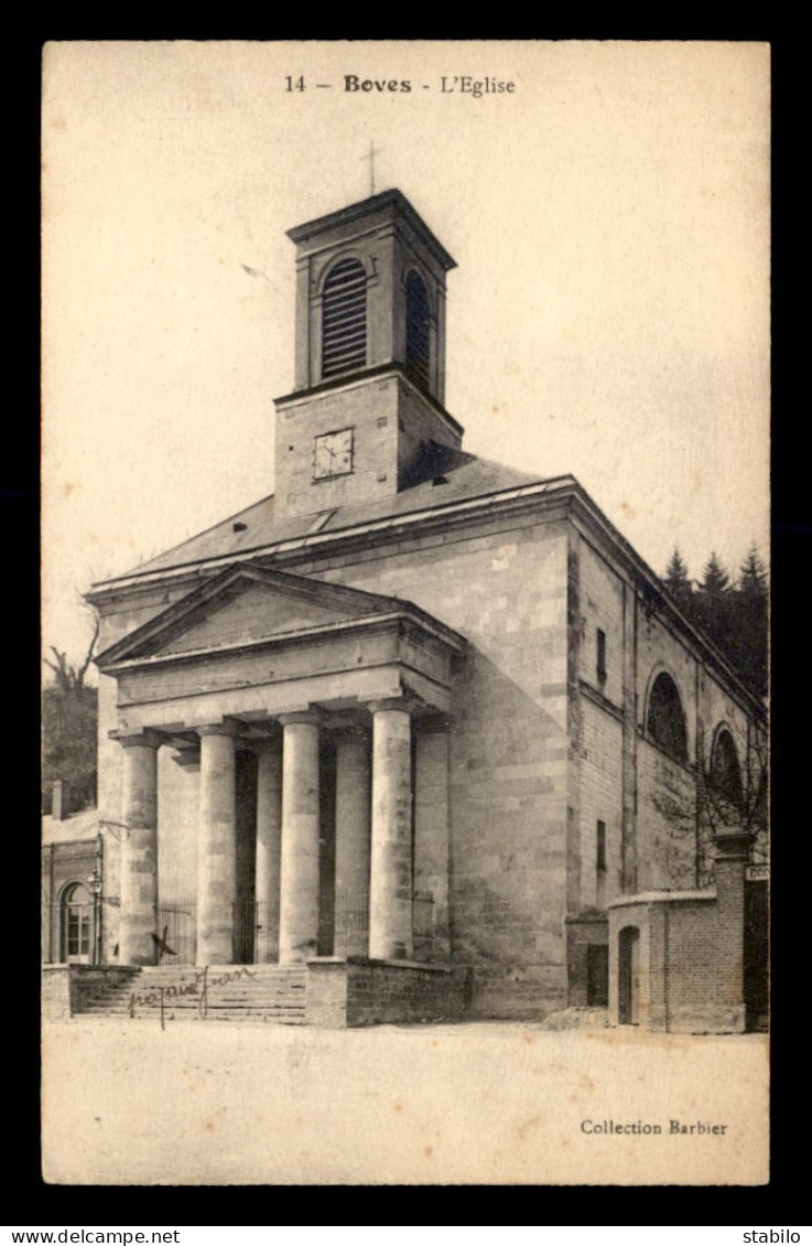 80 - BOVES - L'EGLISE - Boves