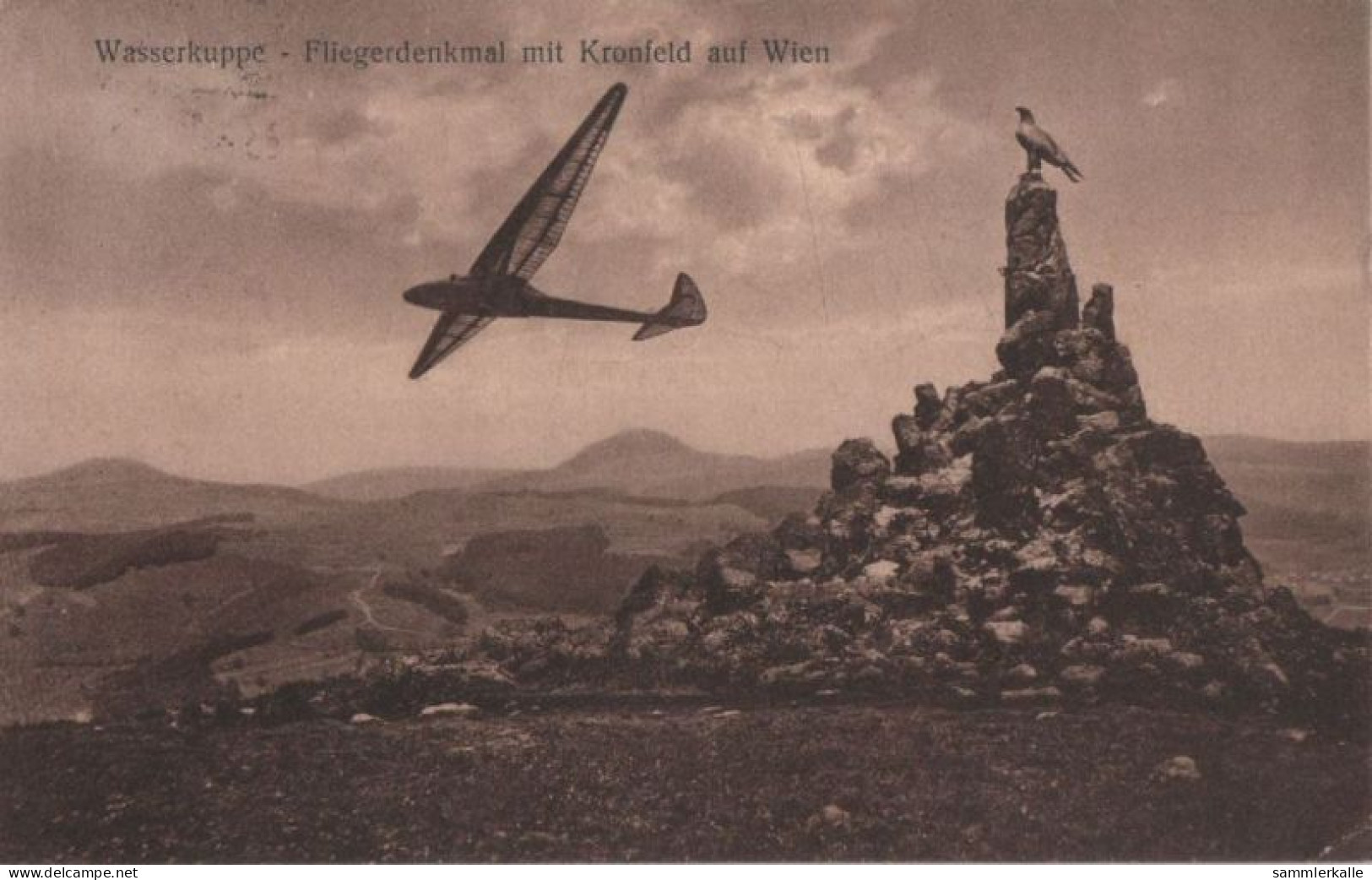 113369 - Wasserkuppe - Fliegerdenkmal - Rhön