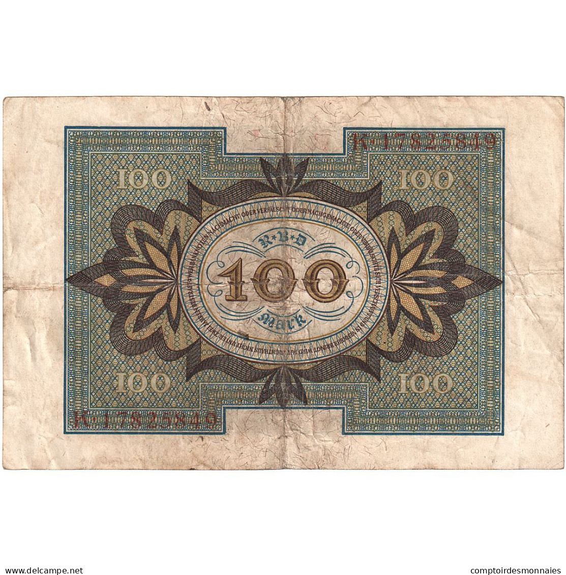 Allemagne, 100 Mark, 1920, 1920-11-01, KM:69b, TTB - 100 Mark