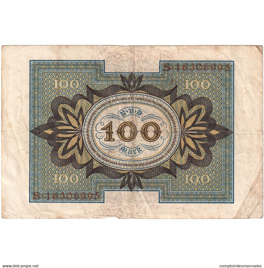 Allemagne, 100 Mark, 1920, 1920-11-01, KM:69b, TB+ - 100 Mark