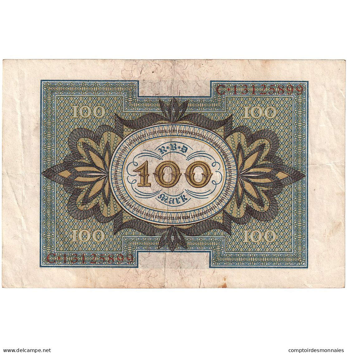 Allemagne, 100 Mark, 1920, 1920-11-01, KM:69b, TTB - 100 Mark