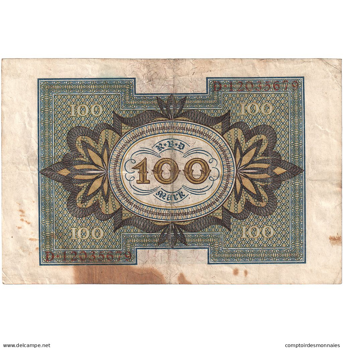 Allemagne, 100 Mark, 1920, 1920-11-01, KM:69b, TB - 100 Mark