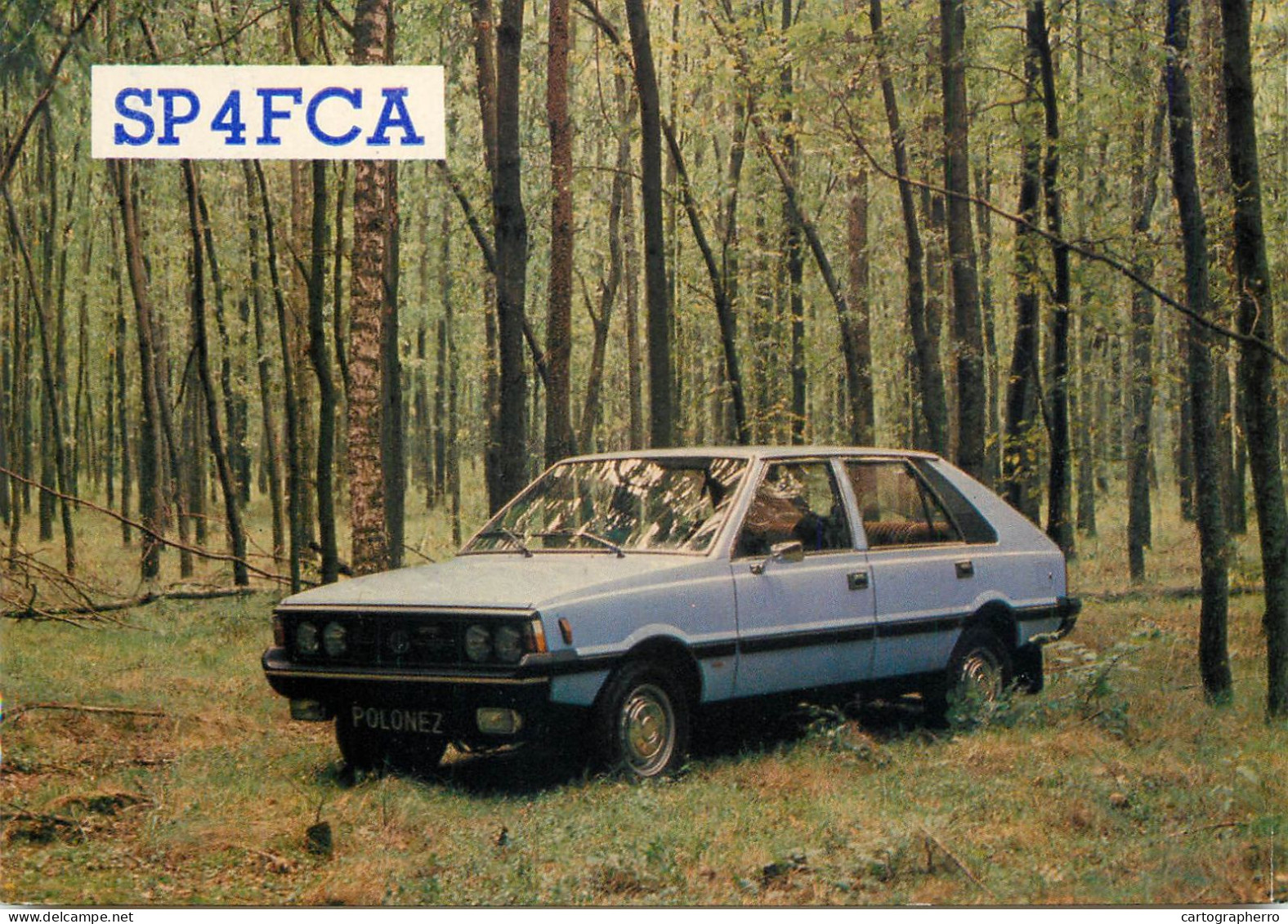 Polish Amateur Radio Station QSL Card Poland SP4FCA - Radio Amatoriale