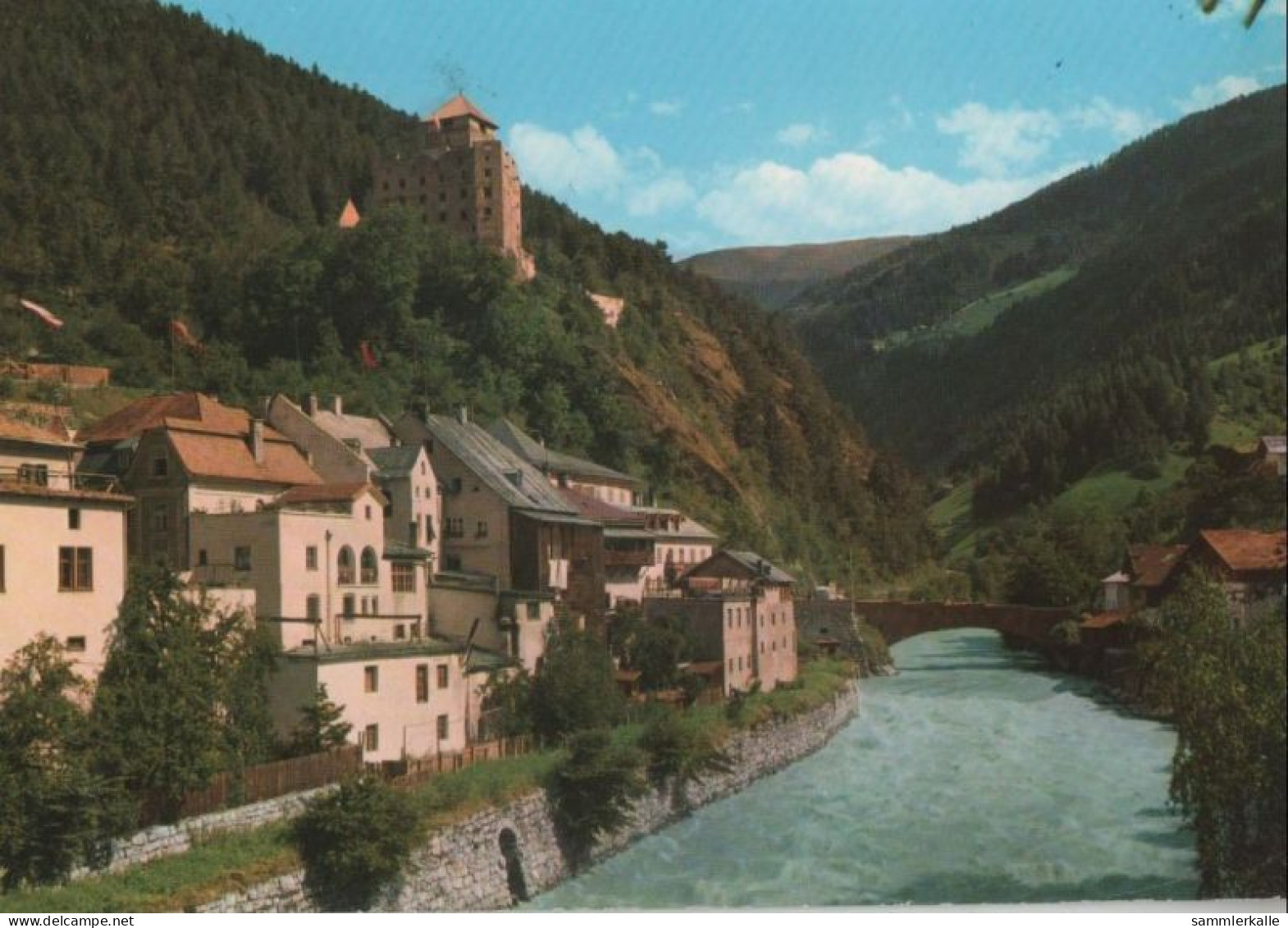 42243 - Österreich - Landeck - Innpartie Mit Gerberbrücke - 1972 - Landeck