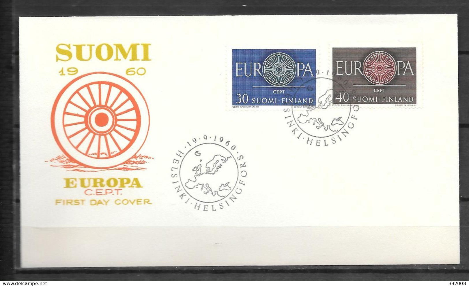 1960 - FDC - FINLANDE - 17 - 5 - 1960