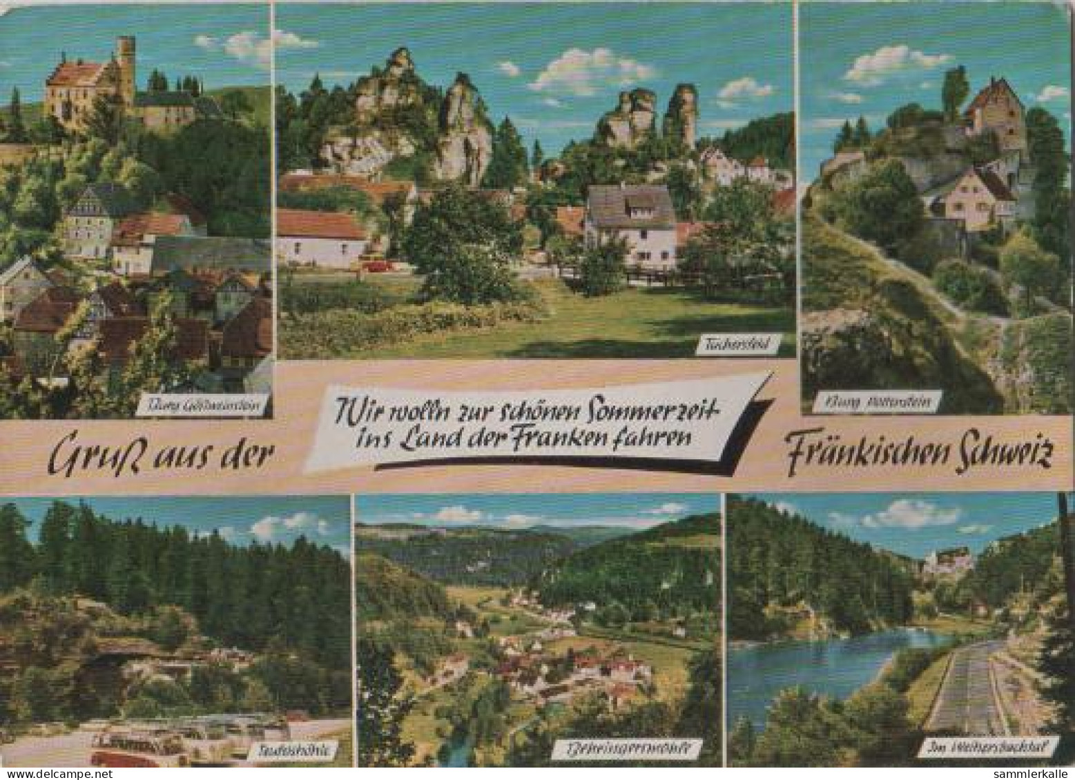 25148 - Pottenstein - Fränkische Schweiz U.a. Weihersbachtal - 1974 - Pottenstein