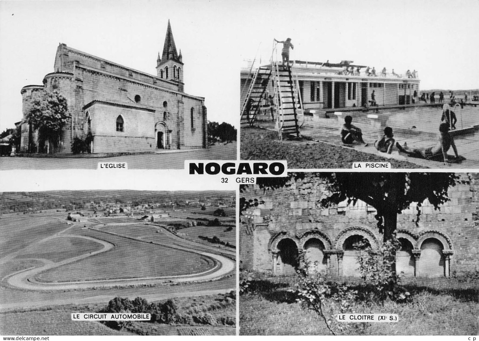 Nogaro - Multivues - Format 10.7 Cm X 15.2 CM  -  CPSM °ger - Nogaro