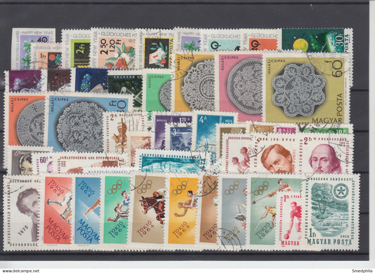 Hungary 1963 To 1964 - Lot Used Stamps - Collections