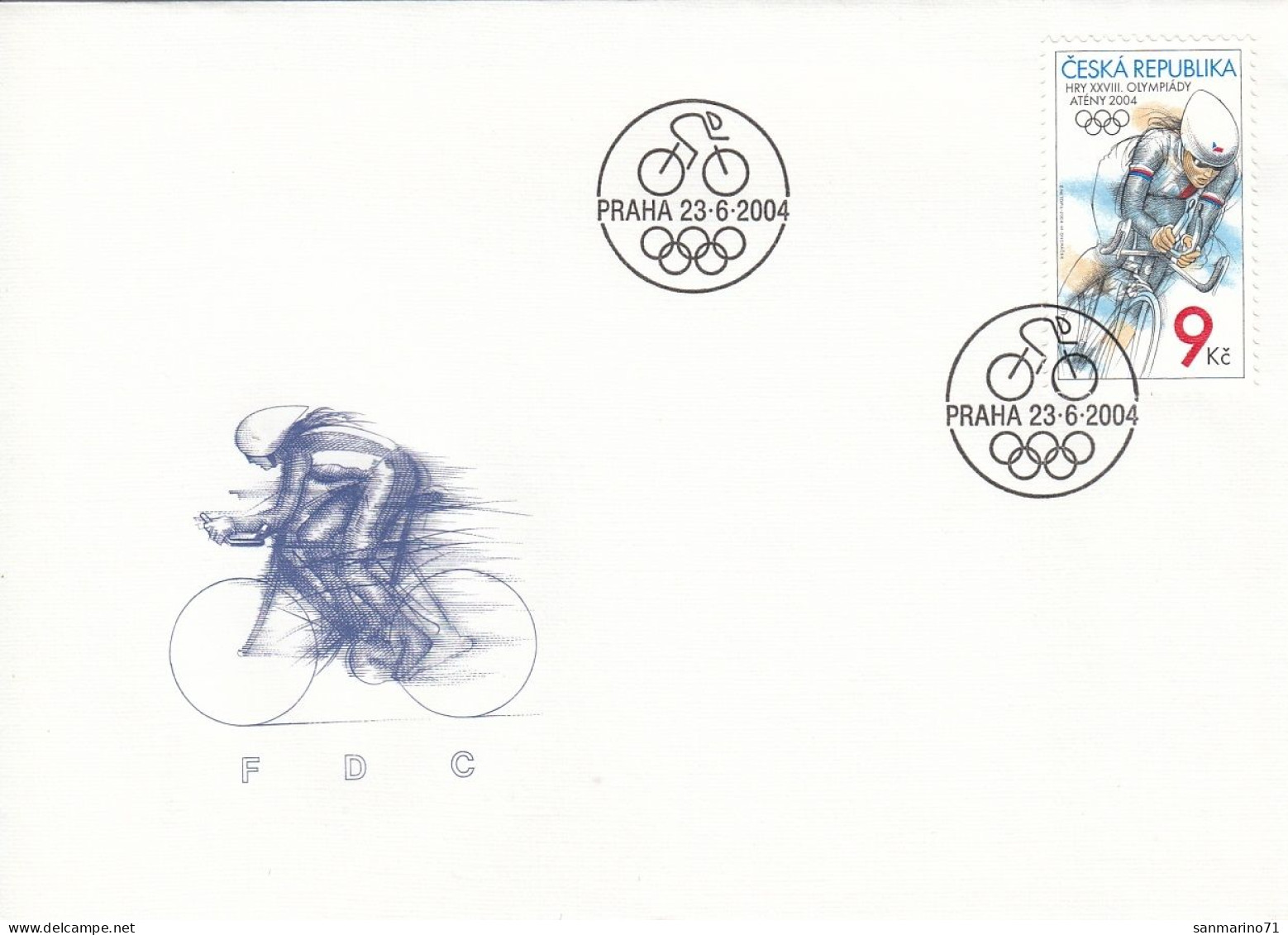 FDC CZECH REPUBLIC 404 - FDC