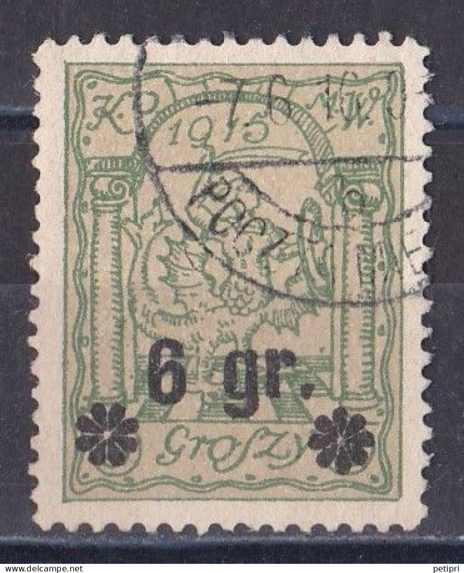 Pologne - Poste Locale Varsovie  Fi N ° 10  Oblitéré - Used Stamps