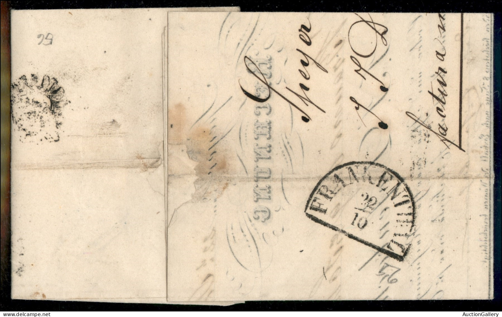 EUROPA - GERMANIA - 1856/1860 - Insieme Di 6 Lettere Affrancate Con 3 Kreuzer Cifra (2 Cinque + 10 Uno) - Da Esaminare - Sonstige & Ohne Zuordnung