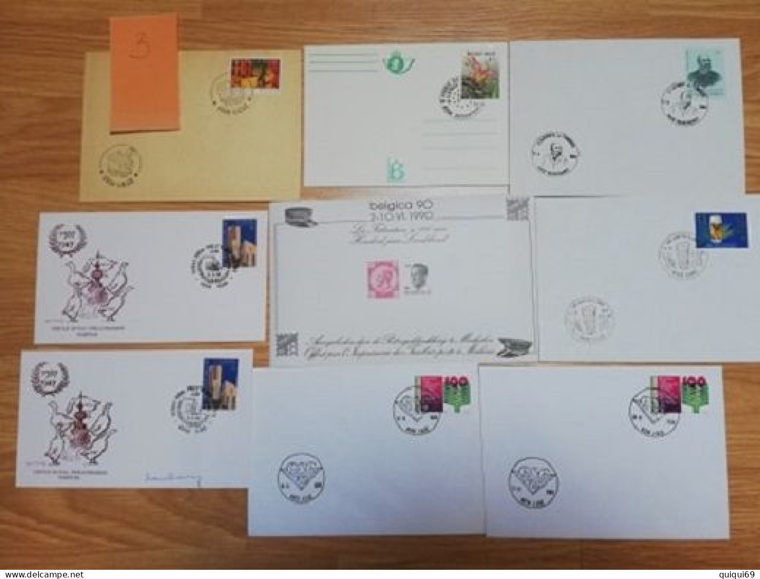 LOT TIMBRES SUR DOCUMENTS - Sammlungen