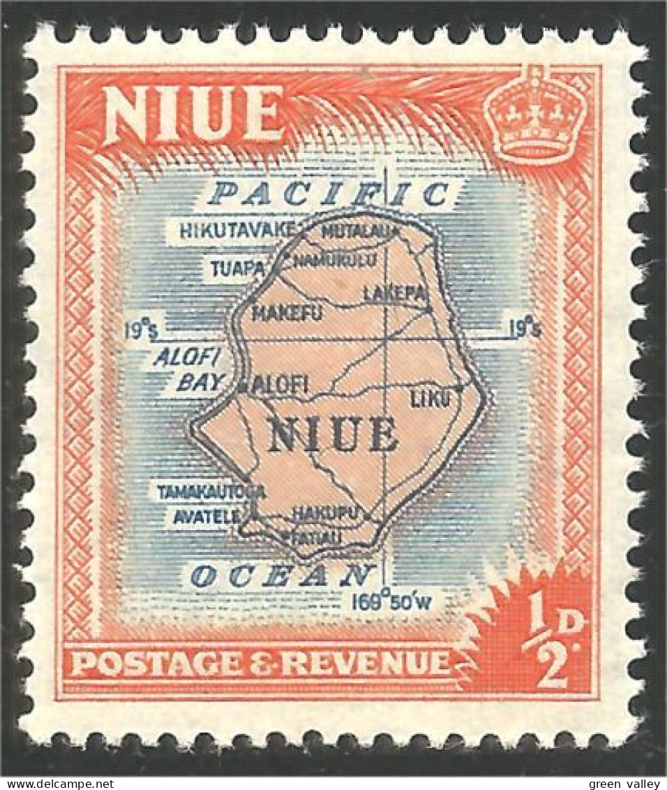 688 Niue 1946 Peace Issue MNH ** Neuf SC (NIU-19d) - Sonstige & Ohne Zuordnung