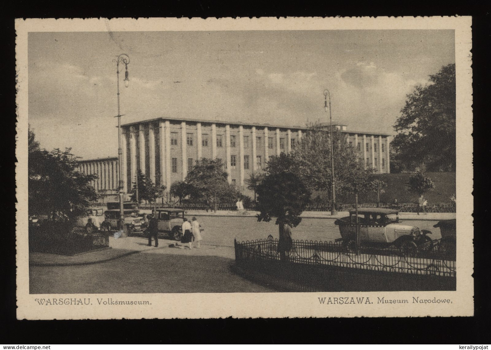 General Government 1940 Warschau Postcard__(10615) - Gobierno General