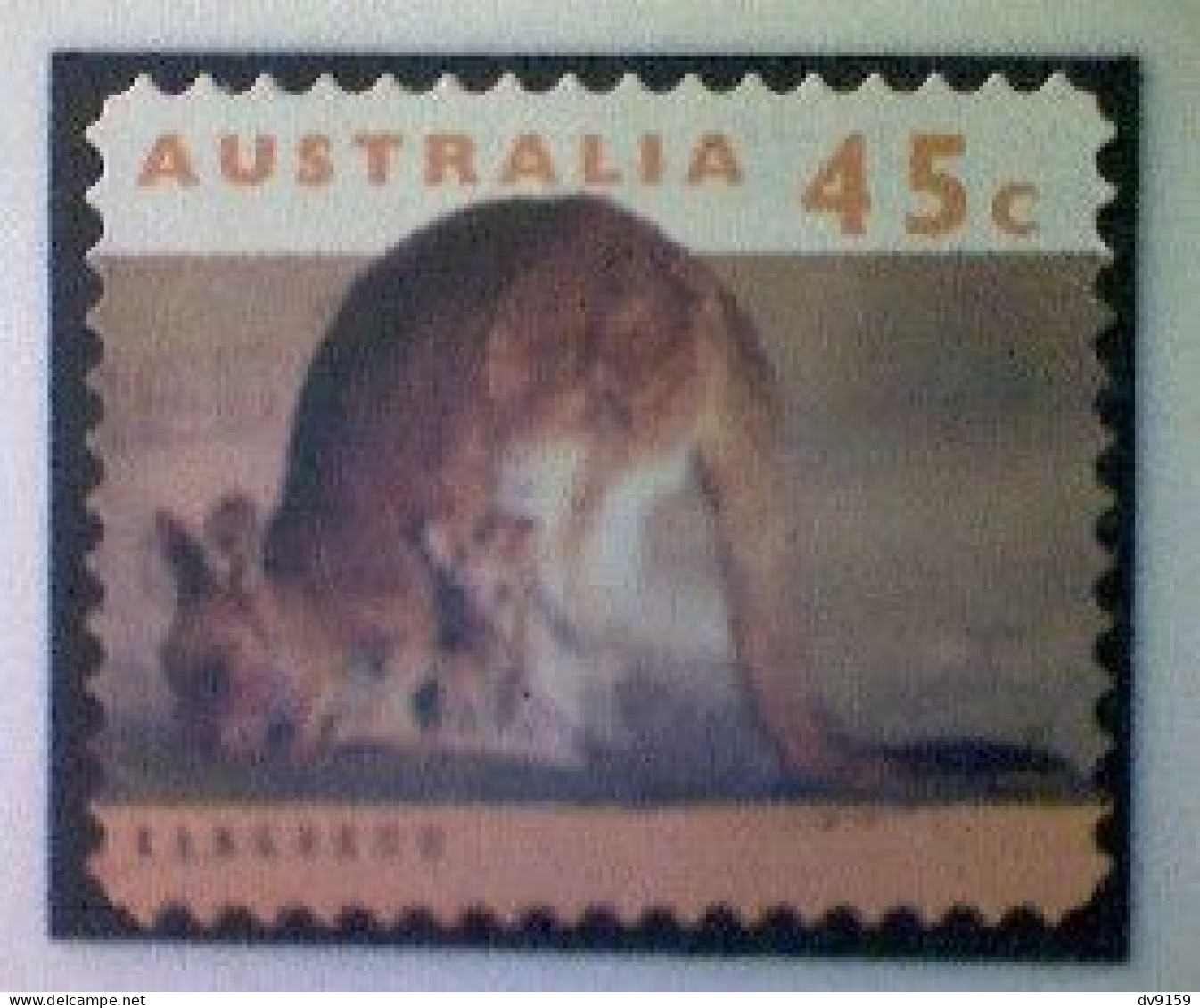 Australia, Scott #1289, Used (o), 1994, Wildlife Series, Kangaroo And Joey, 45¢, Orange And Multicolored - Used Stamps