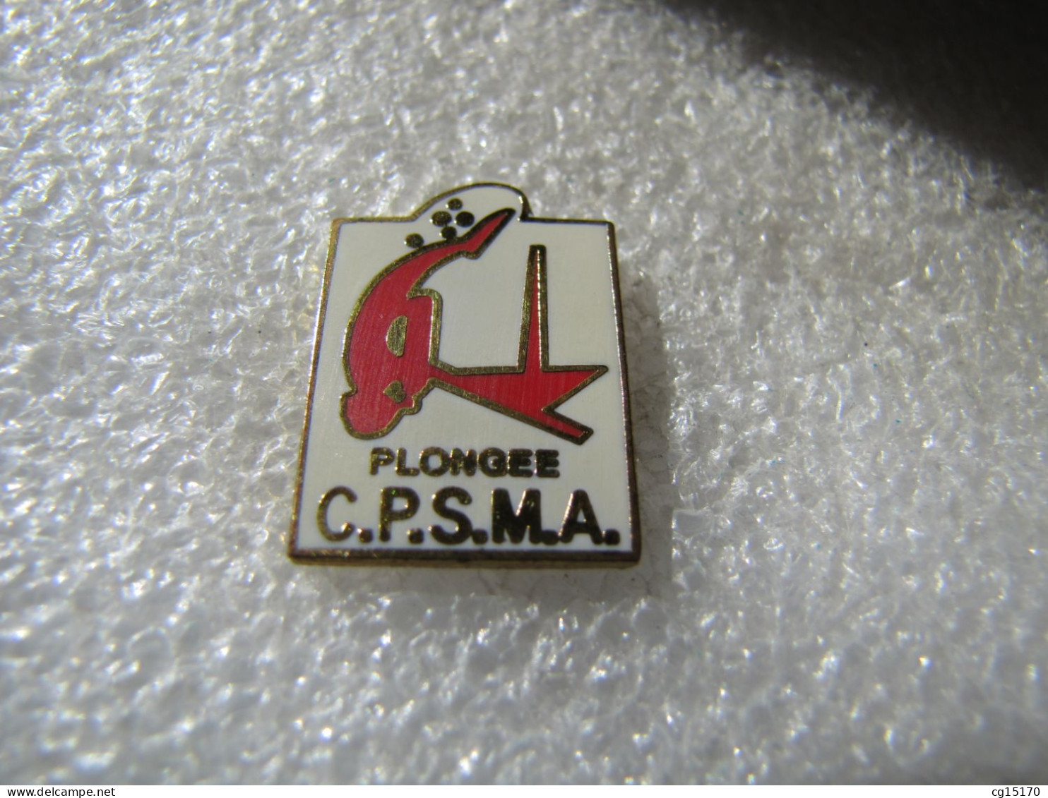 PIN'S   PLONGÉE C P S M A     Email Grand Feu - Diving