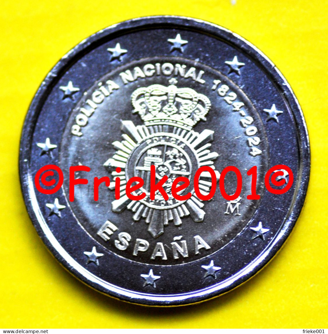 Spanje - Espagne - 2 Euro 2024 Comm.(Nationale Politie) - Spanien