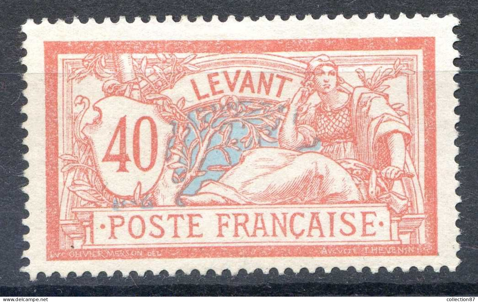 REF 087 > LEVANT < N° 19 (* ) Beau Centrage < Neuf Sans Gomme - MH (*) - Neufs