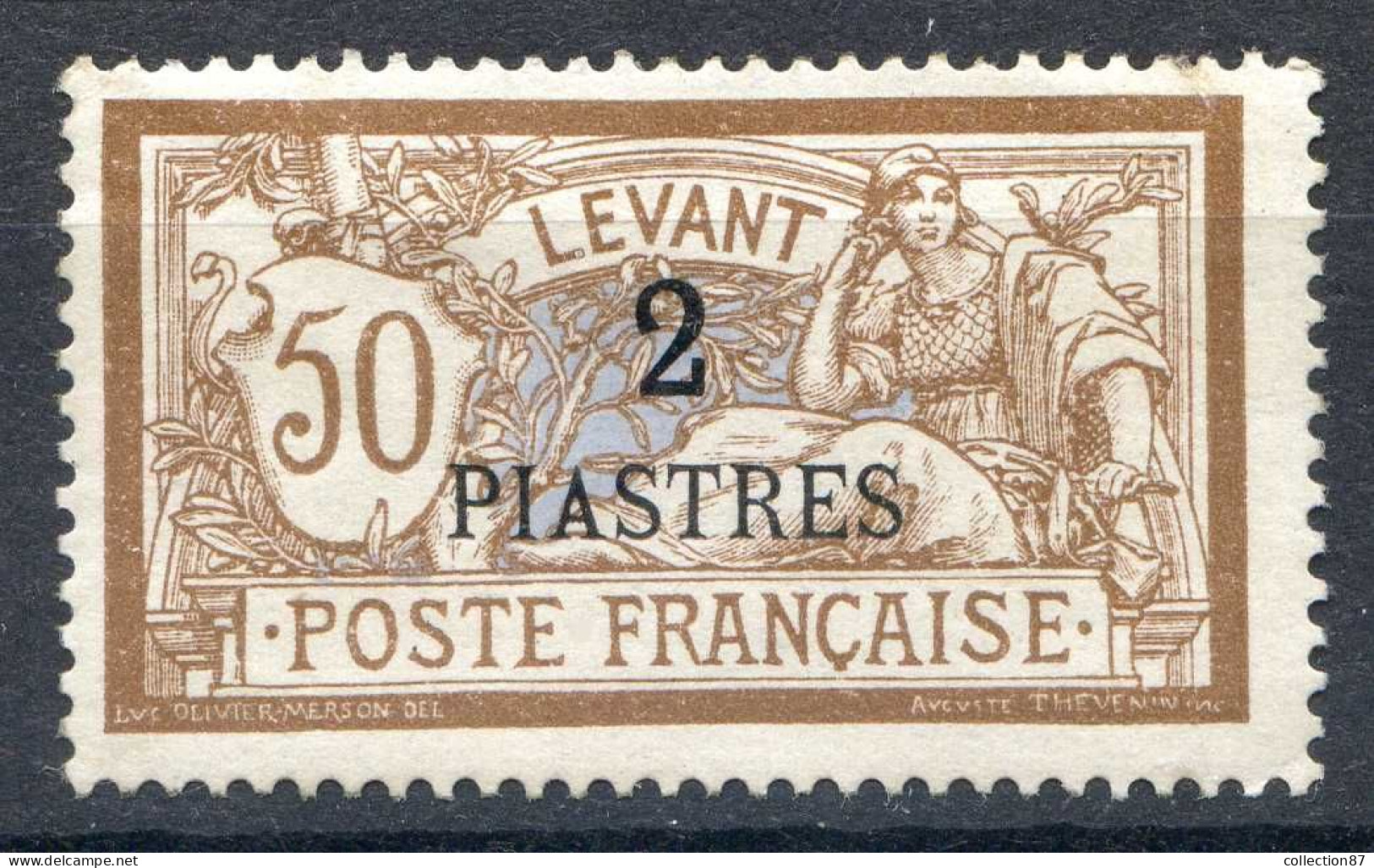 REF 087 > LEVANT < N° 20 (* ) < Neuf Sans Gomme - MH (*) - Neufs