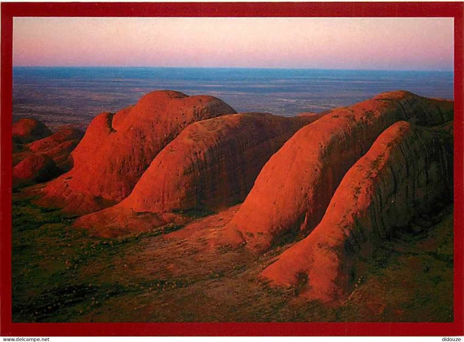 Australie - Australia - Uluru - The Olgas Like Nearby Ayers Rock, Can Change Colours Dramatically At Sunset - CPM - Voir - Uluru & The Olgas