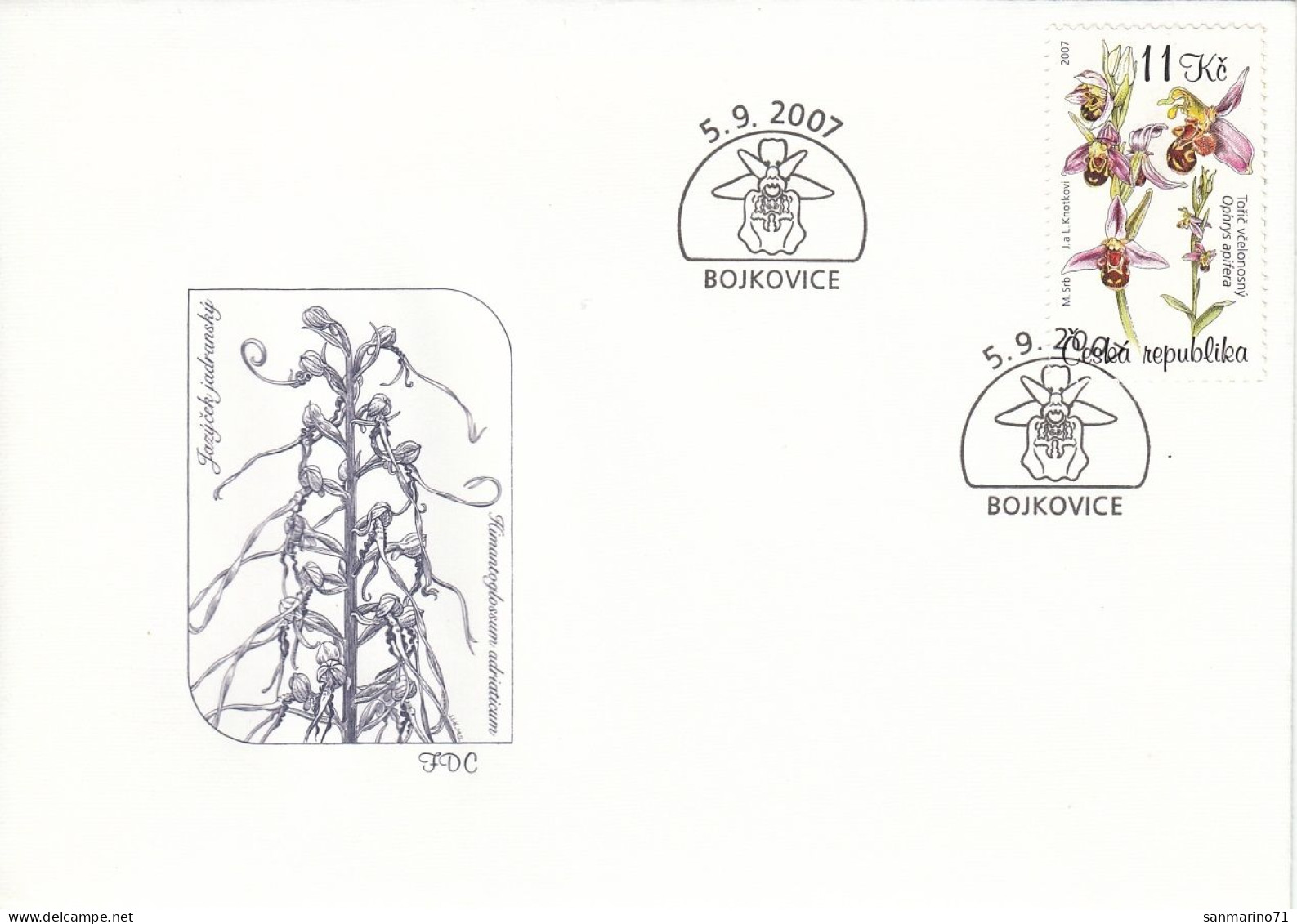 FDC CZECH REPUBLIC 527,bees - FDC