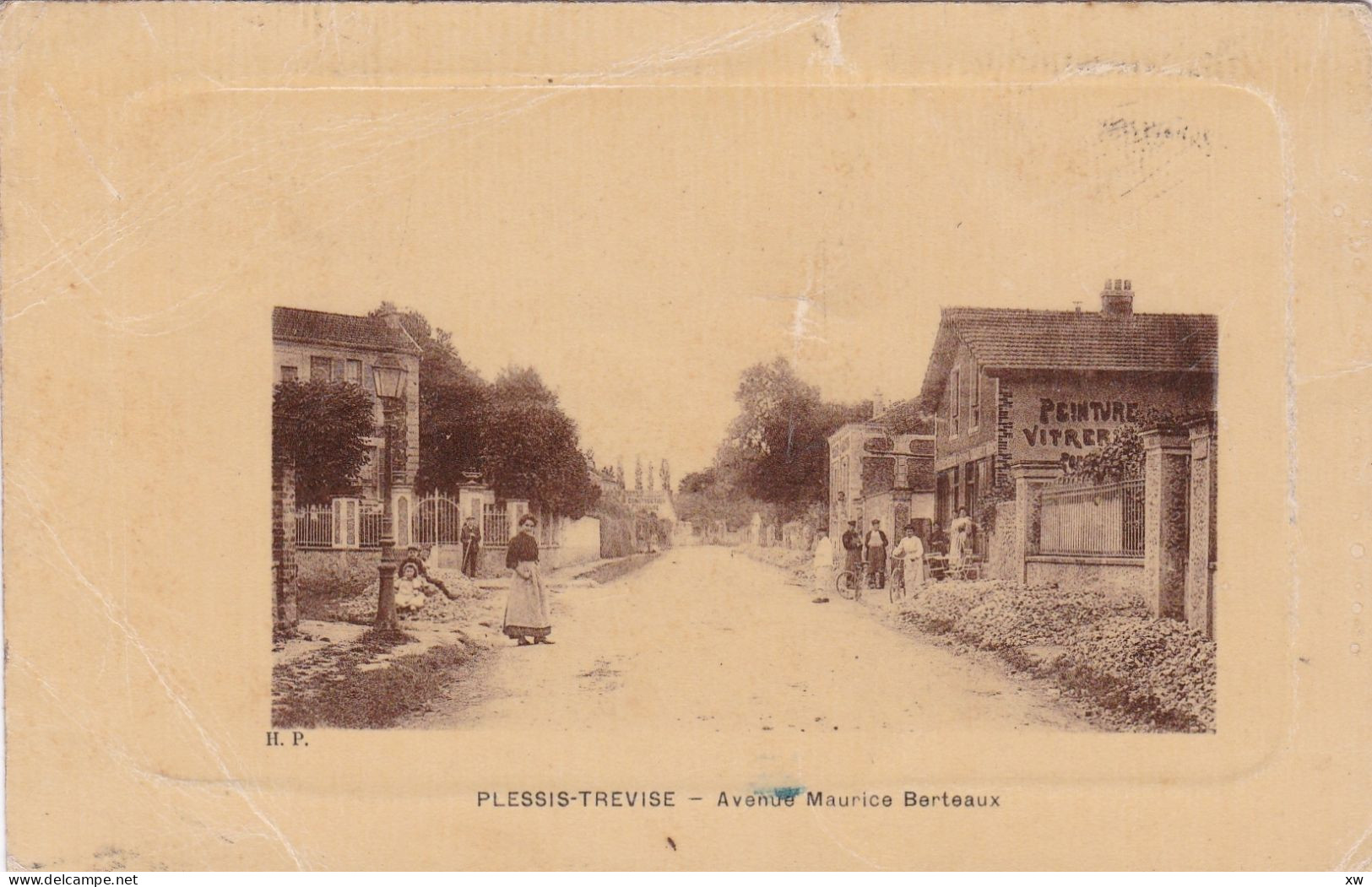 LE PLESSIS TREVISE-94- Avenue Maurice Berteaux - Animation - A 16689/90 - Le Plessis Trevise