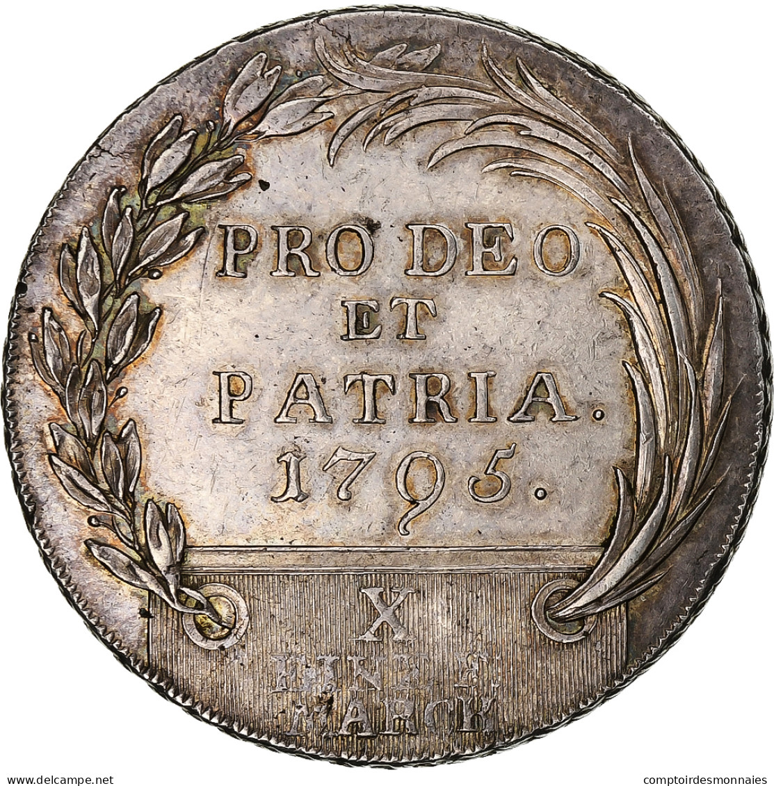 Allemagne, Adalbert Von Harstall, Thaler, 1795, Fulda, Argent, SUP - Taler & Doppeltaler