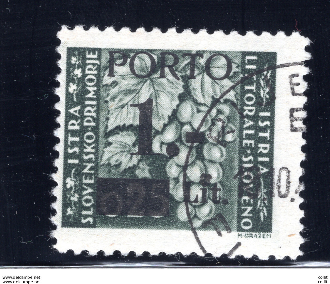 Istria Litorale Sloveno Segnatasse N. 1 Usato - Local And Autonomous Issues