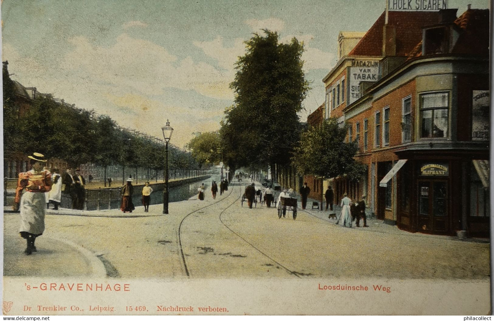 's Gravenhage (Den  Haag) Loosduinsche Weg (Sigaren Magazijn) Ca 1900 - Den Haag ('s-Gravenhage)