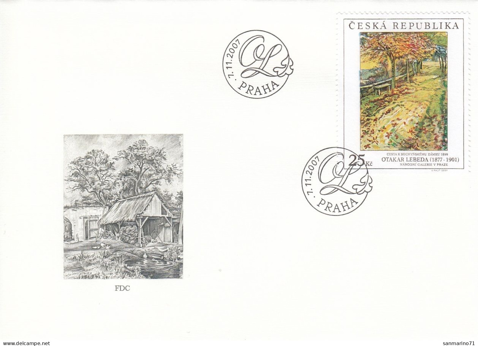 FDC CZECH REPUBLIC 533 - FDC