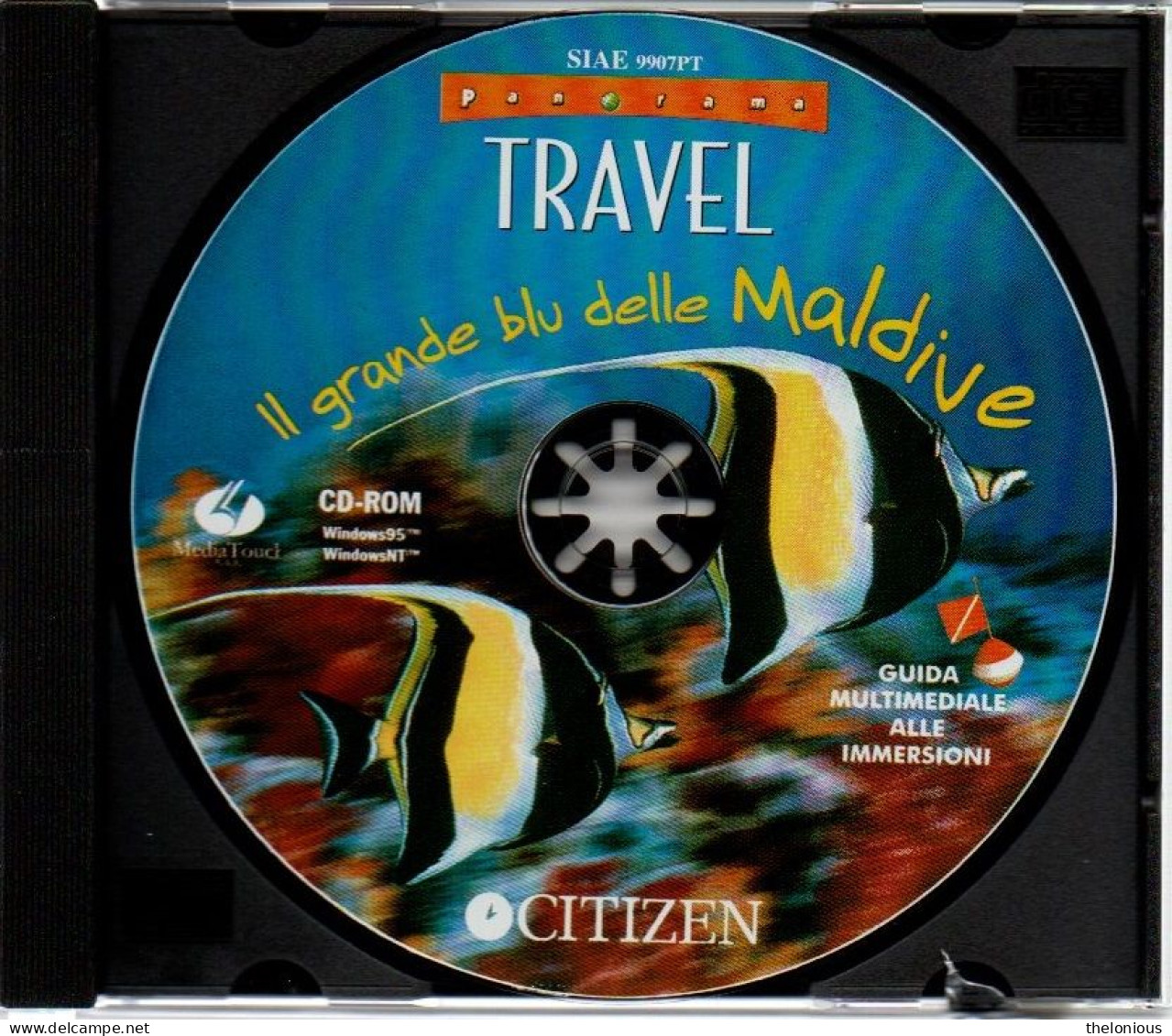 # CD ROM TRAVEL - Il Grande Blu Delle Maldive - Guida Mondiale Alle Immersioni - Altri