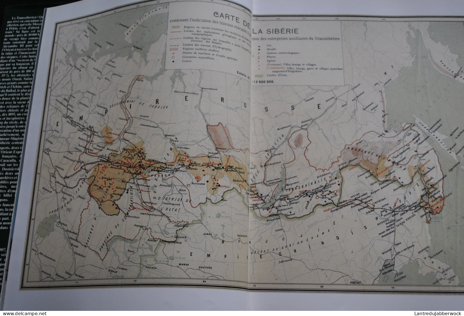 Jean Des CARS CARACALLA Le Transsibérien L'extrême Orient-express Chemin De Fer Le BAM Russie Compagnie Des Wagons-lits - Bahnwesen & Tramways